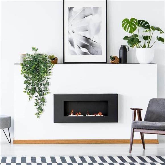 Artificial Hanging Plants Small Fake Potted Plants Faux Plants Indoor Outdoor - Picture 7 of 7